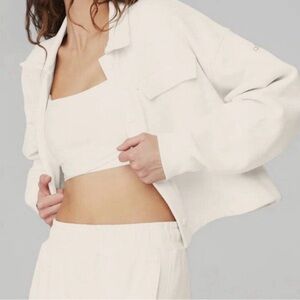 ALO Yoga Cream Renown Jacket
